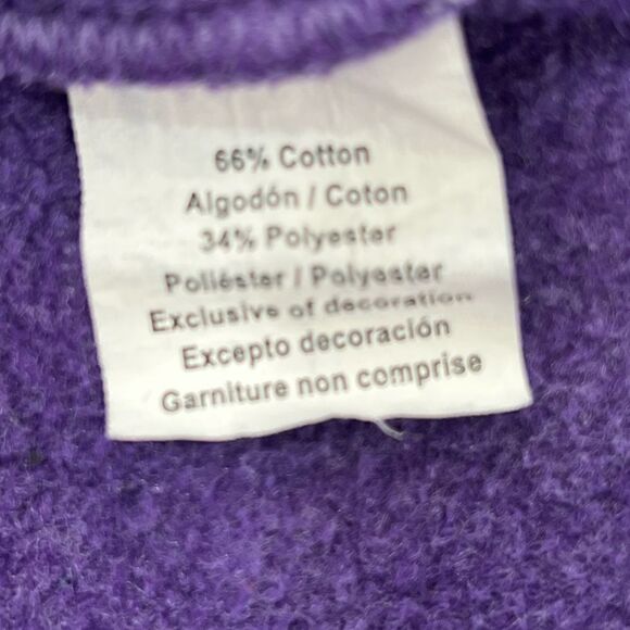 Clemson Tigers Purple Crewneck Sweatshirt by Russell Athletic, Size M - Picture 10 of 13